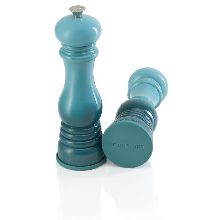 Le Creuset Silicone Set of 2 Salt and Pepper Mill Caps & Reviews