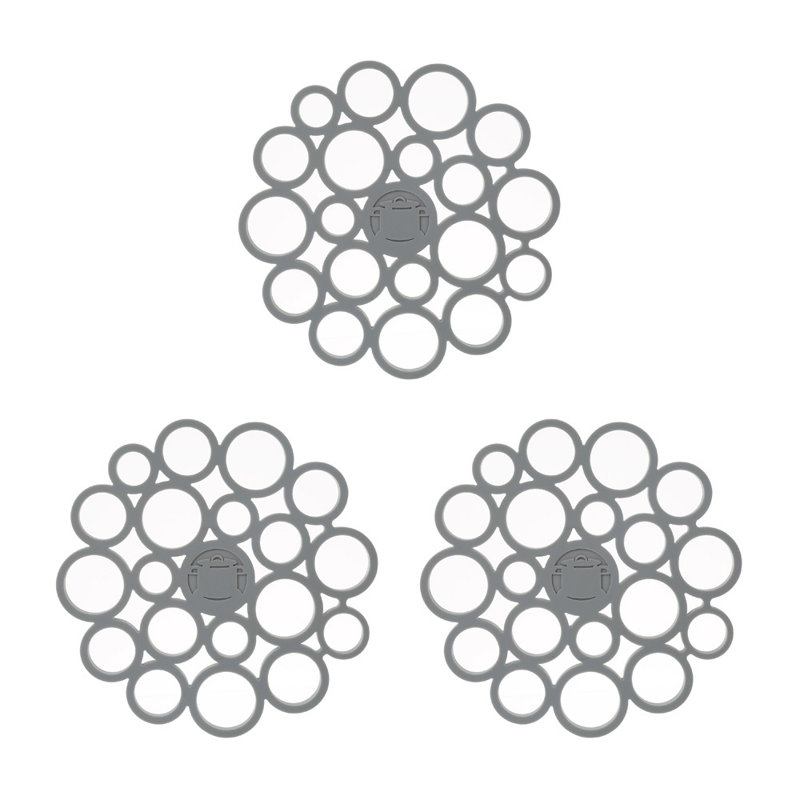 Silicone Round Piece Trivet, 3