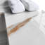 Comptoir de lavabo de salle de bain en marbre blanc 37 pouces - dosseret de 4 po, 8 trous de robinet, teinture et pierre frittée imperméable pour comptoir de meuble-lavabo avec dosseret de 4 po-1593880668