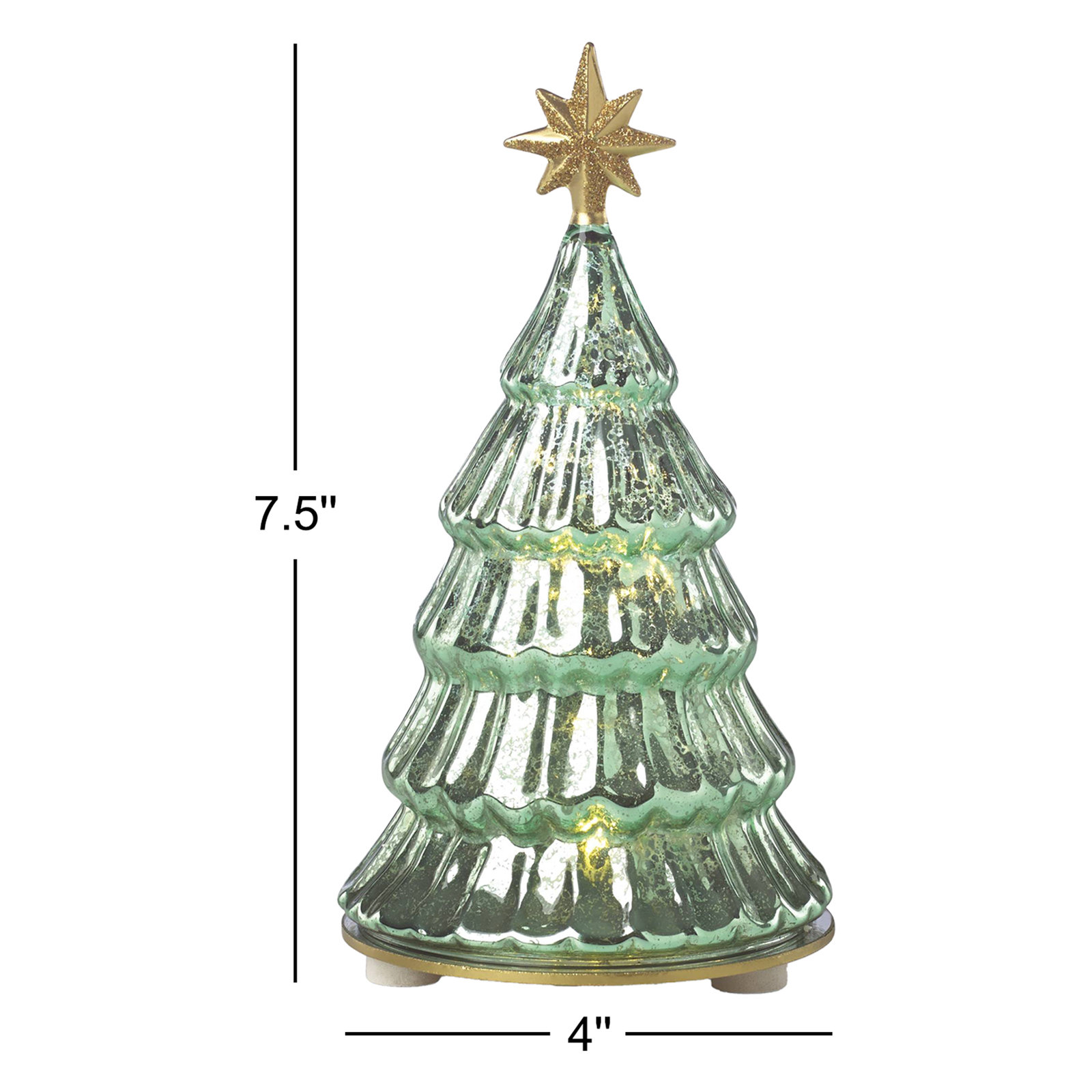 Radiant Light Lighted Tabletop Pine Tree
