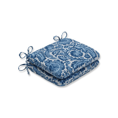 Coussin de chaise de salle à manger d’intérieur/extérieur azure tucker résist