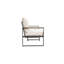 Ensemble de 2 chaises d'extérieur en acier avec meubles de patio