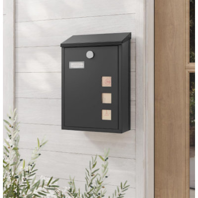 Bellburns Steel Wall Mounted Post Box