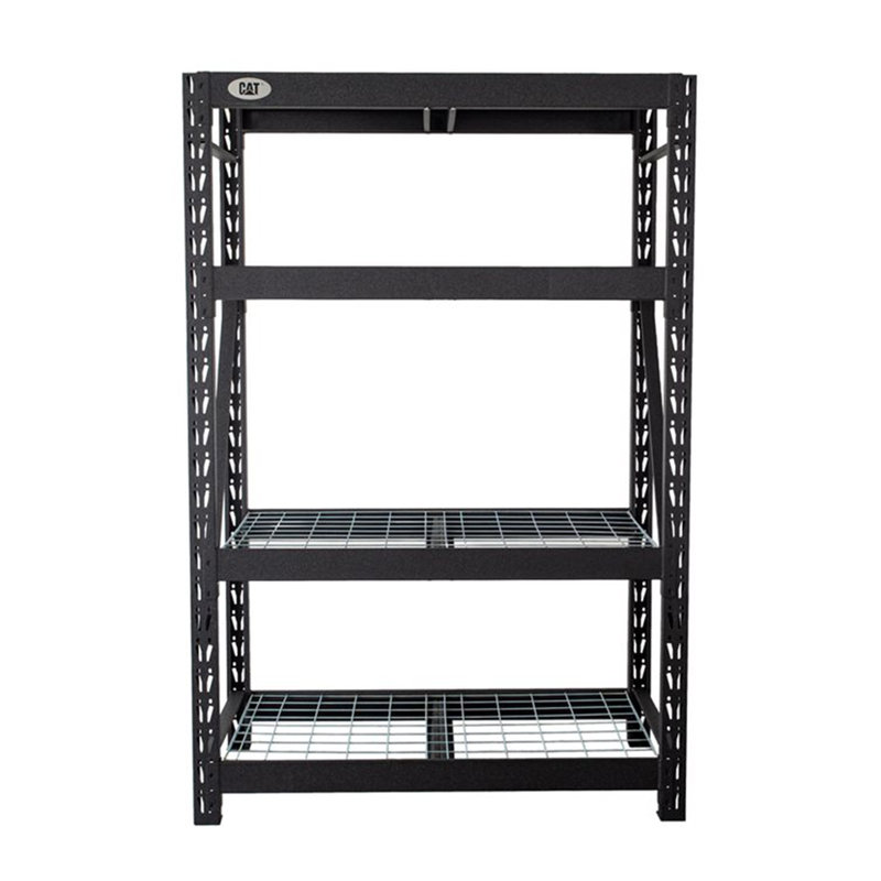 Eakins Steel Height -Adjustable Shelving Unit, 72" H x 24" W x 48" D