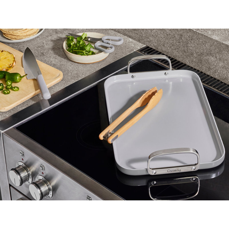 Caraway Double Griddle Burner, Cream