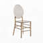 Ensemble de 2 chaises empilables en acrylique Ambre-134966093