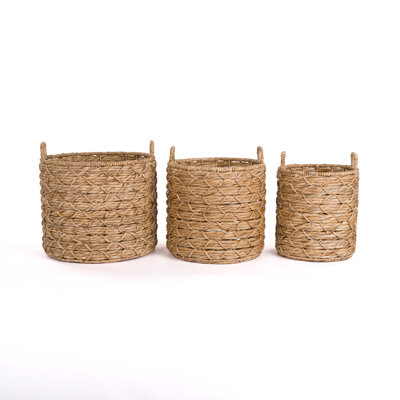 AVARA BULRUSH BASKET - SET OF 3