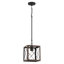 Altie 1 - Light Walnut Single Kitchen Island Pendant
