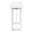 59.1" Painted Entryway Table With Pine Veneer,Unique Triple Rectangle Design Console Table With Thick Pine Wood Legs,Extra Long Sofa Table Versatile For Hallway, Living Room,Kitchen-12314987-12314770