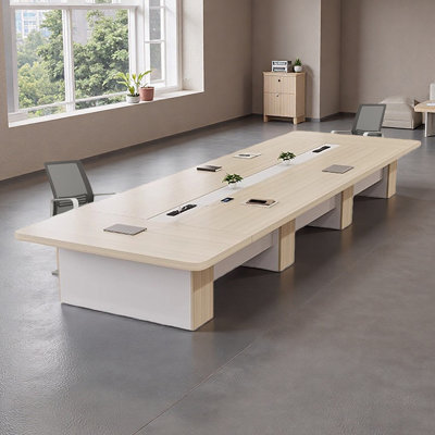 Table de réunion minimaliste et moderne