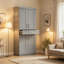 Spacious Freestanding Storage Cabinet,Kitchen Pantry Cabinet,Tall Storage Cabinet-233591849