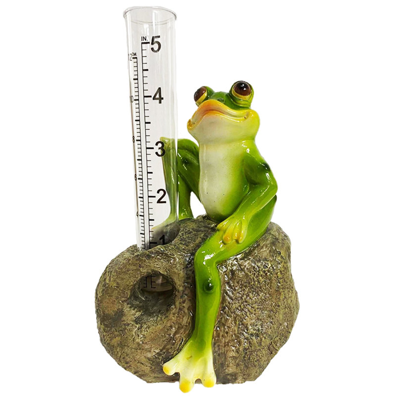 Pluviomètre grenouille
