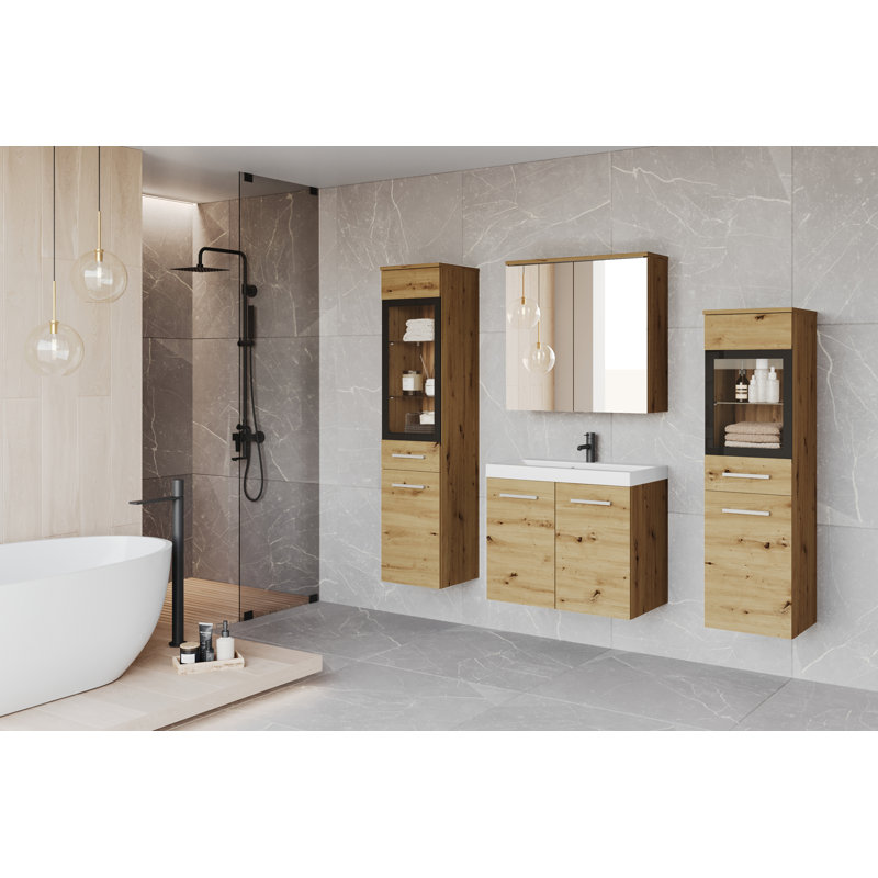 Sumiye Bathroom Suite, Natural