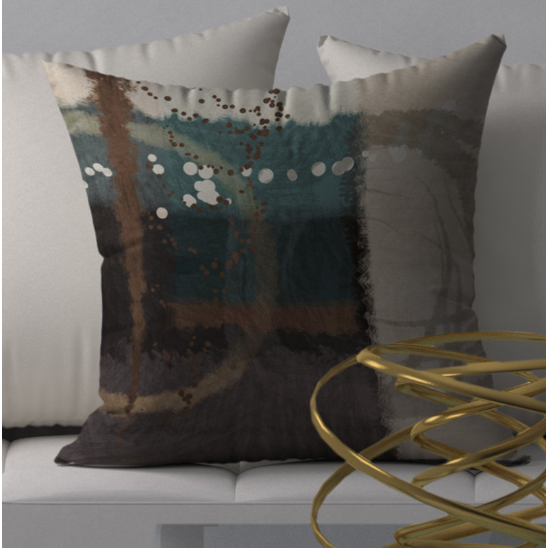 Housse de coussin et insert de coussin carré VIP, 24" X 24"