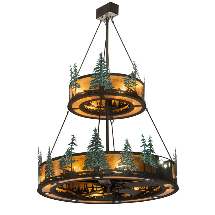 Rustic Lodge Chandelier