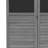 4-Panel Folding Room Divider With Blackboard