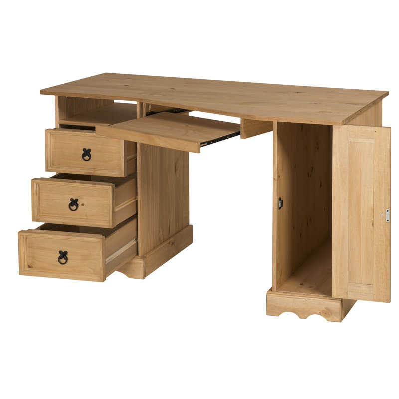 Bridewell Solid Wood Computer Desk