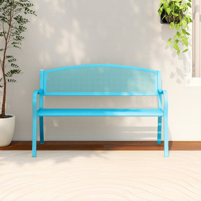 Banc d'extérieur en acier Srisha