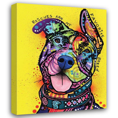 Art sur toile de la collection Lark Manor ™ de Dean Russo, "My Favorite Breed"