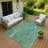 Machine Washable Indoor/Outdoor Bernadette ACN2222 Botanical Rug-114556373