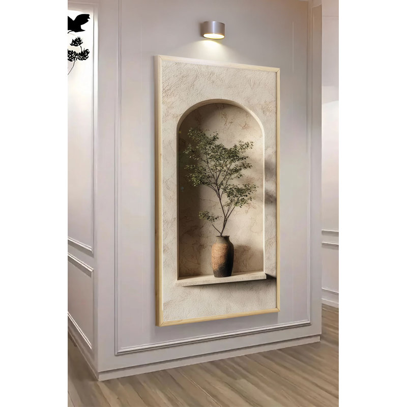 Superbe peinture décorative en panneau de fibres à densité moyenne, 27,6 po x 13 po | Cadre 100% bois massif (épaisseur: 0,8 po) | Impression numérique vibrante, pour la décoration intérieure, le salon et le bureau | Ajout d'art mural élégant