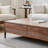 Simple rectangular solid wood coffee table-108989879