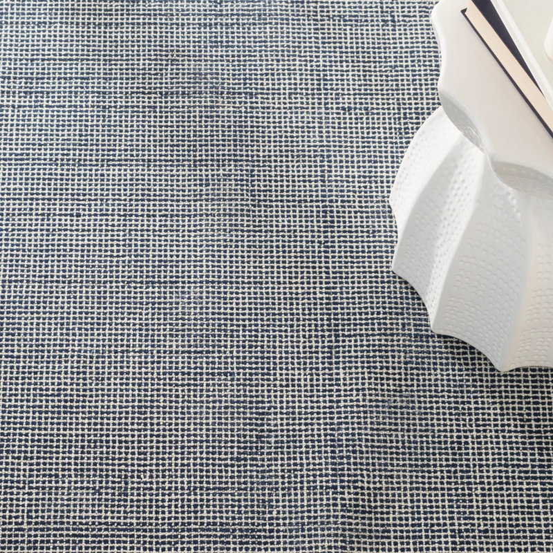 Matrix Ink Hand Tufted Wool Rug, Rectangle 5' x 8'