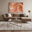 «Lyrical Abstraction 75», art mural sur toile brune-60173095