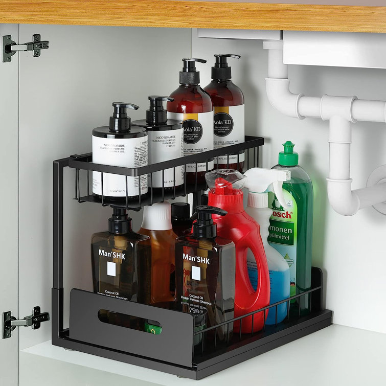 Duhome Steel Under Sink Organizer