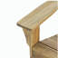 Chaise Adirondack pliante en bois massif Damione-8941138