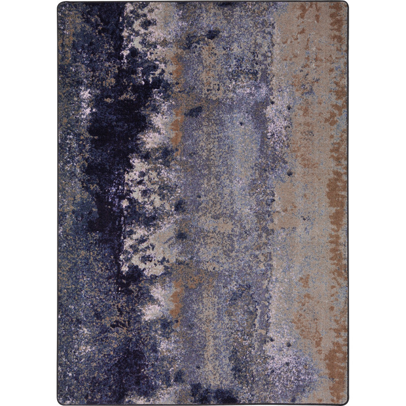 Tapis Earthen Amethyst par Joy Carpets, Rectangle 3 pi 10 po x 5 pi 4 po