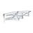 79"X34" Door Window Awning - Polycarbonate Sheet & Aluminum Brackets Heat , For Concrete Wall House Quality Weather Canopy Outdoor