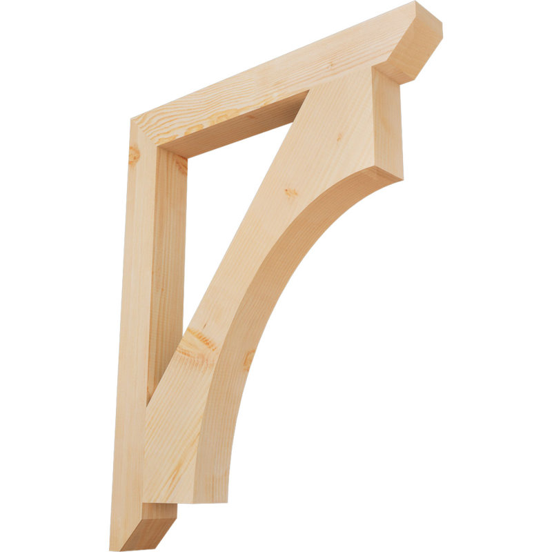 Support en bois Westlake, Sapin de Douglas, H 40 po x l 3,5 po x P 32 po