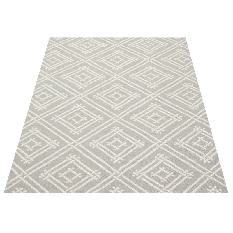 Jennabel Wool Geometric Indoor Rug