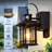 Porch Light with GFCI Outlet, Motion Sensor Outdoor Lights, Dusk to Dawn 3 Lighting Modes Outdoor Light with Outlet-122026439