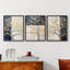 Lanscape Study Series XLVI -Set de 3 estampes numériques giclées -Prêt à accrocher-107300002-107300006