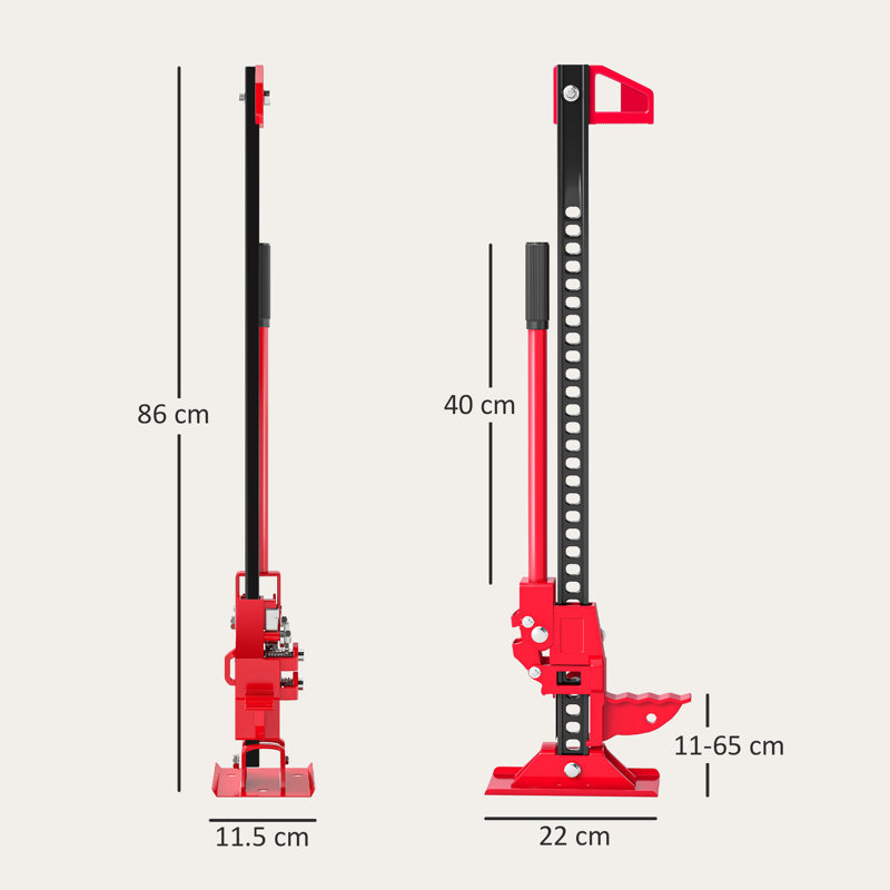 86cm H x 22cm W Farm Jack