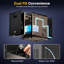 Ice Ball Maker Machine with Ice Tong & Self-Cleaning, 144 Pcs/24h, 260w Sphere Ice Maker for Home/Bar/Party,Black