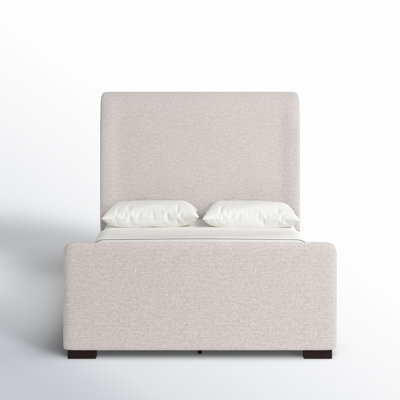 Scotty Upholstered Wingback Bed