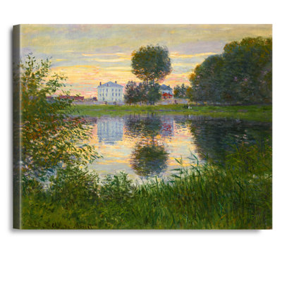 L'arbre en forme de boule, Argenteuil par Claude Monet, reproductions d'art classique sur toile, estampe numérique sur toile pour la décoration intérieure