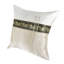Ensemble de housse de coussin en soie Golden Cream Elephant Parade