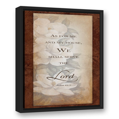 " Serve The Lord "