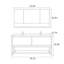 Meuble-lavabo simple de style village américain-112657653