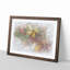 Leaves on an Autumn Forest - Picture Frame Graphic Art Print-56735091-56735085