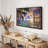 " Wooden Tropical Window View "-100690232