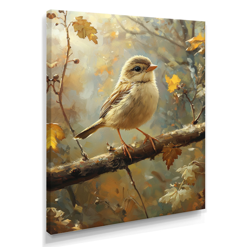 Haines - Animals Wall Art Living Room, 40" H x 30" W, Wrapped Canvas, Does Not Apply