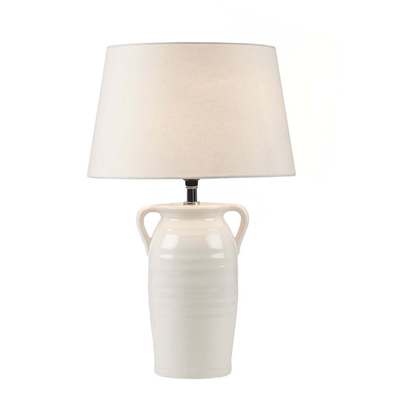 Lampe de table en céramique avec poignées