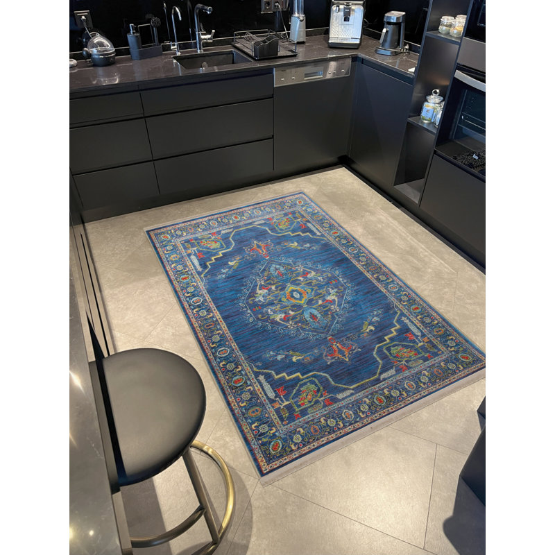 Tapis rectangulaire Xaven, Tapis de couloir 2 pi 8 po x 9 pi 11 po