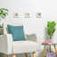 Nicola Spring - 4" x 4" White 3D Box Photo Frames - 2" x 2" Mount-90548098