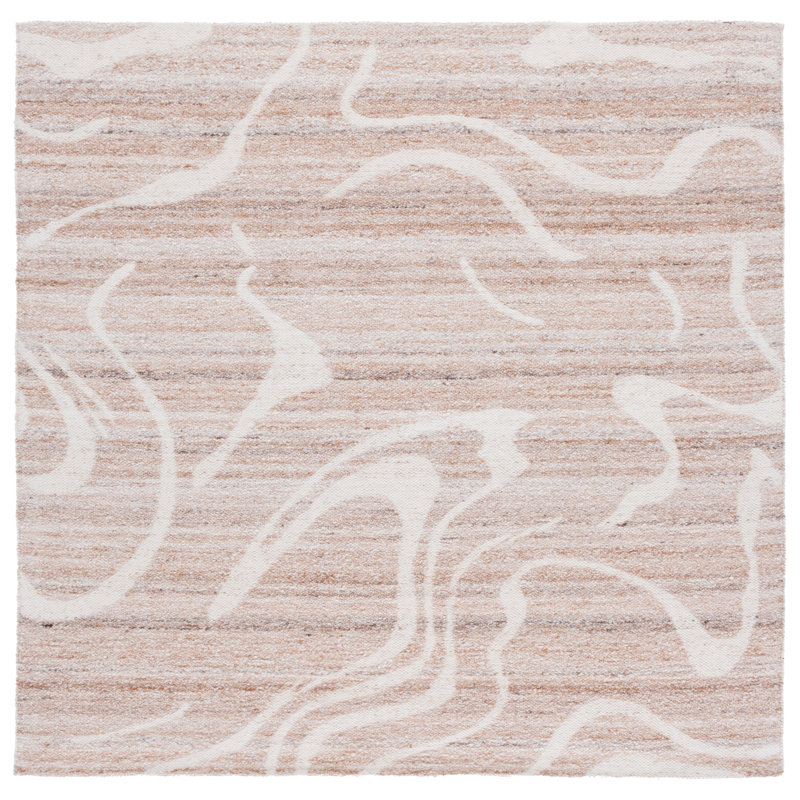 Tapis Sahara 204 naturel / ivoire, Carré 6 pi